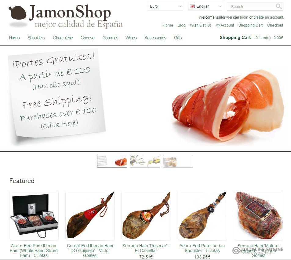 Обзор покупки в интернет магазине Jamonshop (отзыв, хамон, сыры, сладости, много фото)