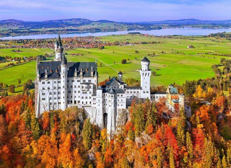 Немецкий замок Спящей красавицы